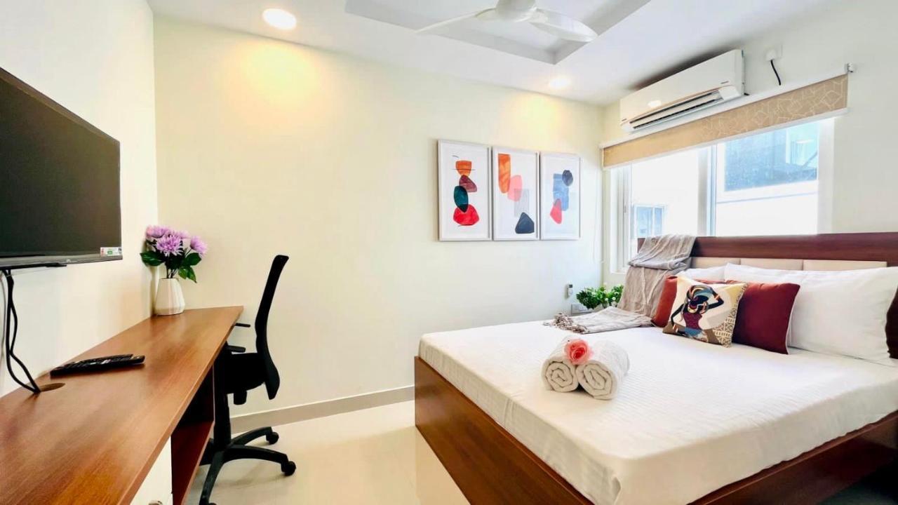 Olive Service Apartments Gachibowli ハイデラバード エクステリア 写真